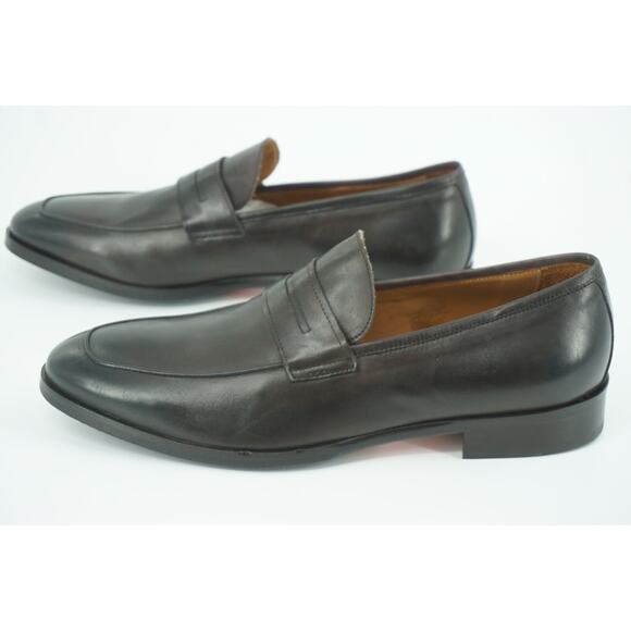 To Boot New York Black Leather Wakefield Moccasin Penny loafers Size 11.5 Men\'s main image 9